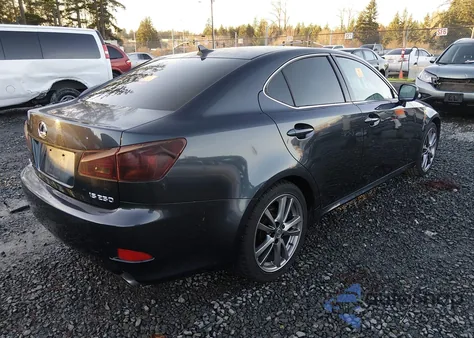 2008 Lexus Is 250 from USA, damaged, VIN JTHBK262285070359